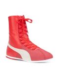 lace-up hi-top sneakers