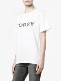 Sorry Cotton T-Shirt 