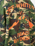 camouflage logo sweatshirt 