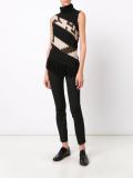 fringed knit blouse