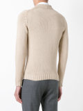 high neck slim-fit jumper