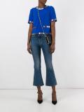 embellished shortsleeved blouse