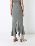spiral hem skirt