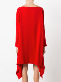 draped oversized dress