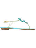 bow embellished sandals