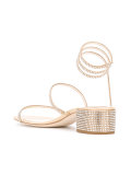 studded rhinestone sandals