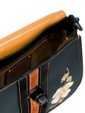 embroidered flower crossbody bag