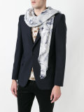 Sea Storm print scarf