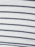 striped panel T-shirt