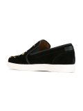 embellished slip-on sneakers