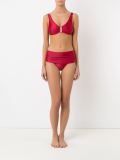draped bikini set