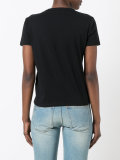ladybird sheer panel T-shirt 