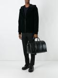 logo embossed holdall