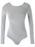 jacquard swimsuit
