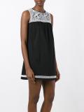 floral embroidery dress