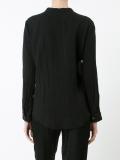 band collar shirt 