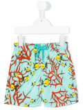 print swim shorts