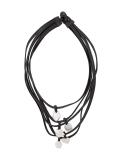 baroque multi strand necklace