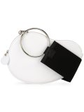 curved flat crossbody bag