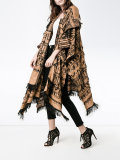 embroidered scarf cape 