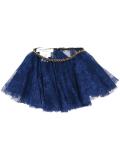 chain trim lace collar