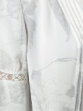 cropped sleeves blouse 
