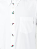 watermelon embroidered shirt