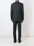 checked pattern two-piece suit
