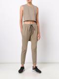 drop-crotch joggers