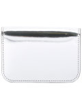 metallic foldover clutch