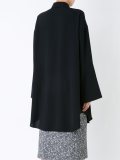 'Georgette' slashed cuff shirt