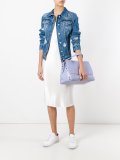 textured tote bag