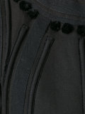 pom pom trimmed blazer