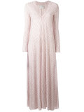 striped linen maxi dress