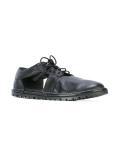 cut-out detail derby shoes