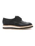 patent leather brogues