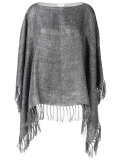 fringed poncho