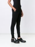 skinny deconstructed trousers