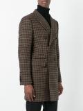 Embroidered wool coat