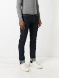 raw slim fit jeans