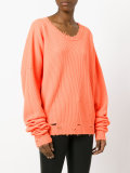 distressed jumper 