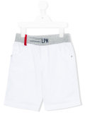 contrast waistband shorts