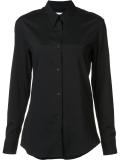 pointed collar shirt