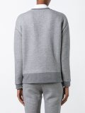'beginners luck' print sweatshirt
