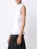 peplum hem blouse