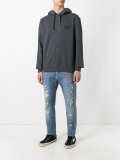 Seem logo plaque hoodie