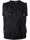 gathered drawstring tank