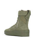 lace-up hi top sneakers 