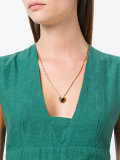 hollow pendant necklace