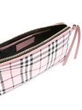 checked crossbody bag